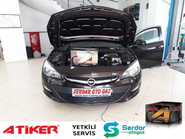 OPEL ASTRA LPG montaj resimleri